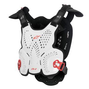 Alpinestars A-1 Roost Guard CE2 balts-melns-sarkans