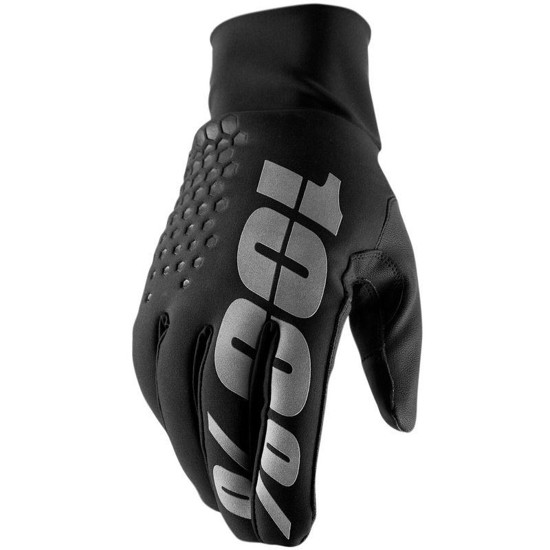Motokrosa cimdi 100% HYDROMATIC BRISKER melni