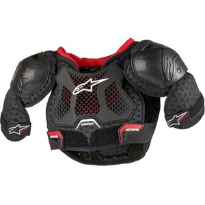 Alpinestars Bionic Kickstart bērnu ķermeņa aizsarglīdzeklis Black-Red
