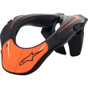 Alpinestars Neck Support Jauniešu kakla aizsargs melns un oranžs
