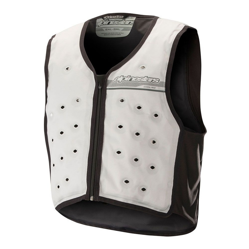Alpinestars dzesēšanas veste balta un melna