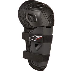 Alpinestars Bionic Kickstart ceļa spilventiņi bērniem melni un sarkani