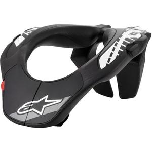 Alpinestars Neck Support Jauniešu kakla aizsargs melns un balts