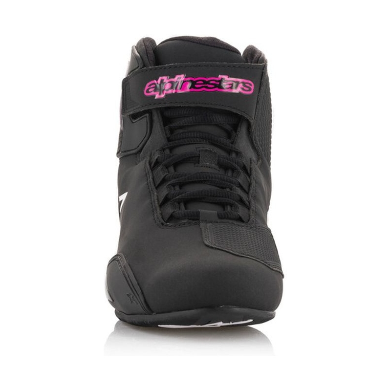 Alpinestars Stella Sector Sieviešu motociklu zābaki melni un violeti