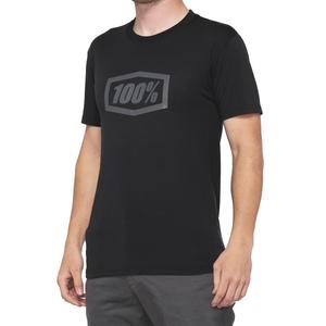 T-krekls 100% - ASV ICON TECH melns
