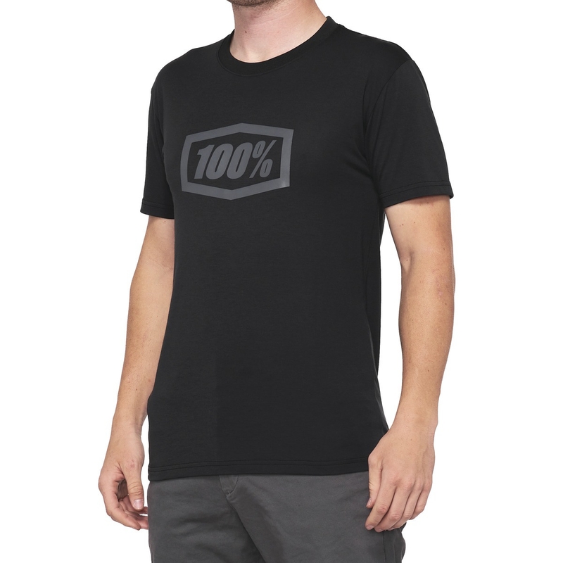 T-krekls 100% - ASV ICON TECH melns