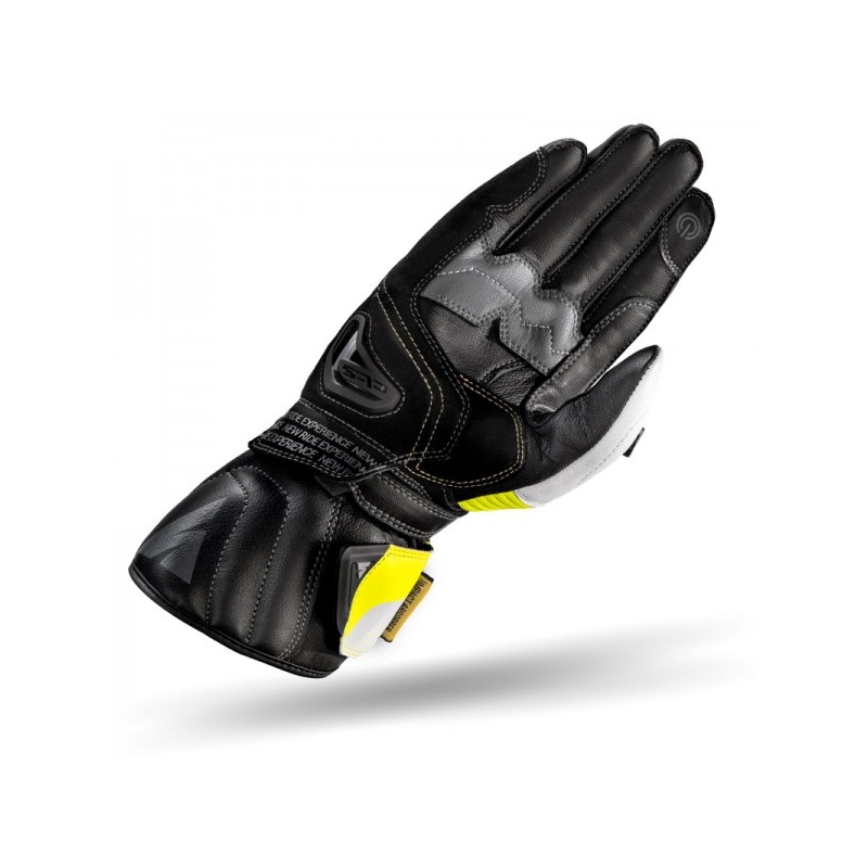 Cimdi Shima STR-2 melns-balts-fluo dzeltens