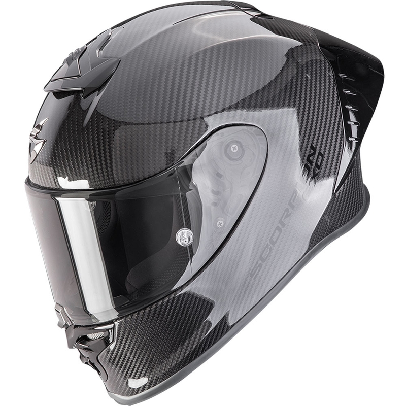 Integrēta moto ķivere Scorpion EXO-R1 EVO II Carbon Air Solid melna