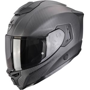 Integrēta motociklu ķivere Scorpion EXO-1500 Carbon Air Solid matēts melns