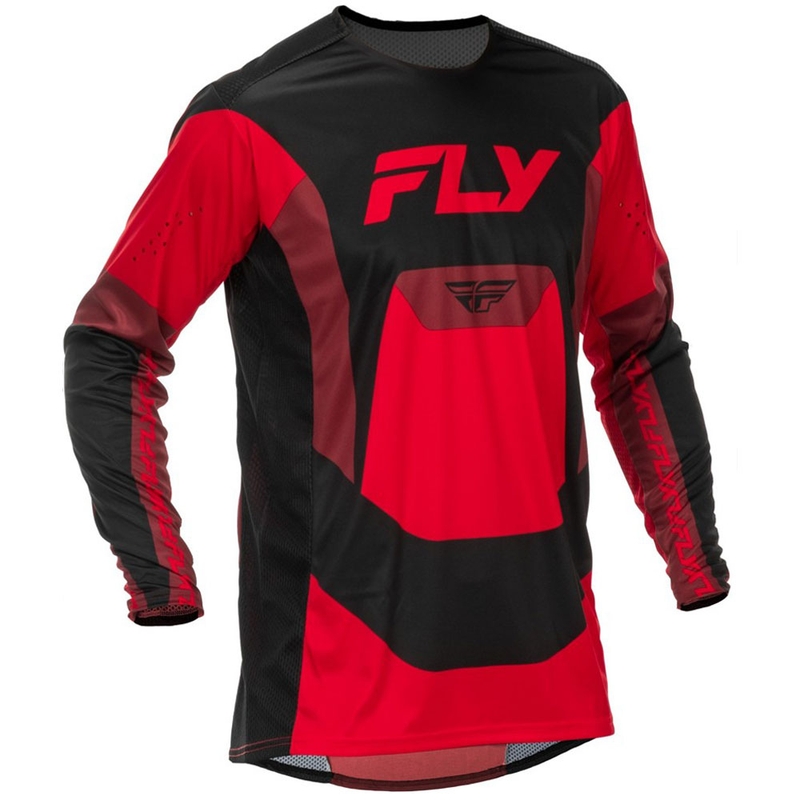Motokrosa krekliņš FLY Racing Lite melns-sarkans II