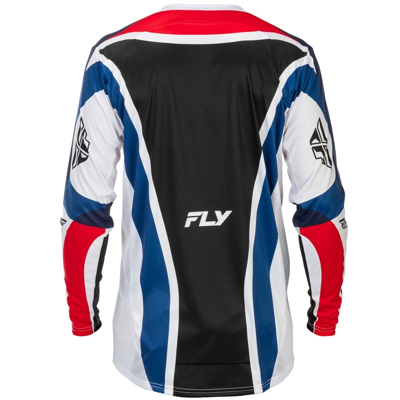 Motokrosa krekliņš FLY Racing Lite USA sarkanbaltsarkans-zils