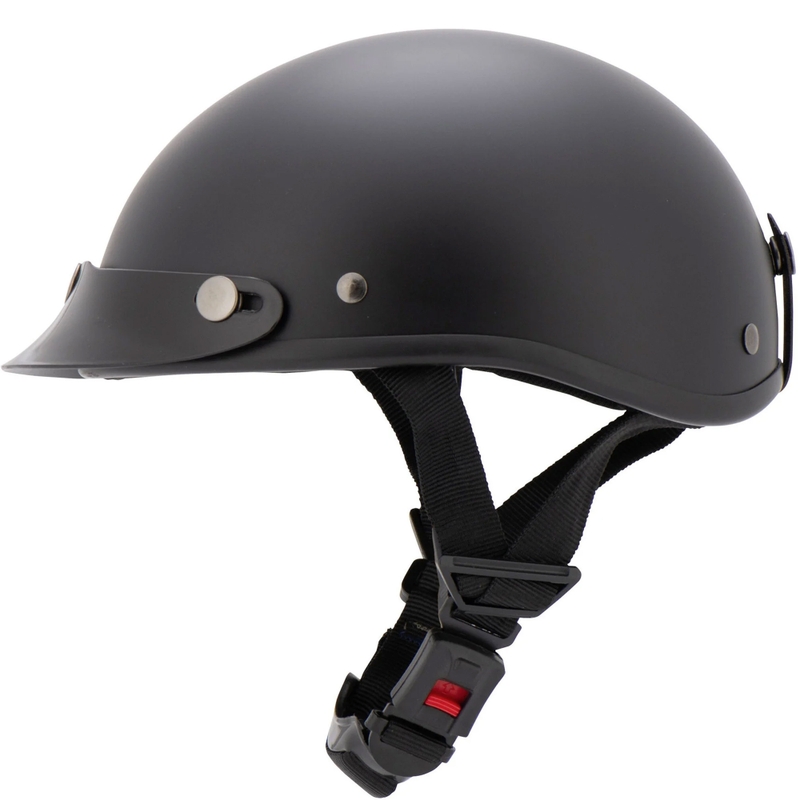 Motocikla ķivere Louis Braincap melna