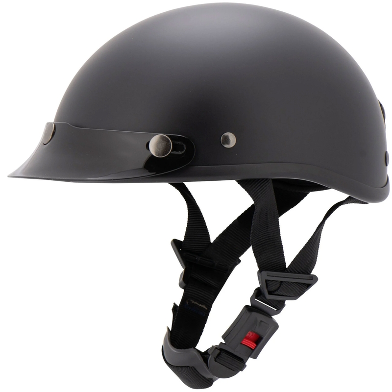 Motocikla ķivere Louis Braincap melna