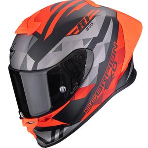 Integrēta motocikla ķivere Scorpion EXO-R1 EVO II Air Valere matēta melna-arkana