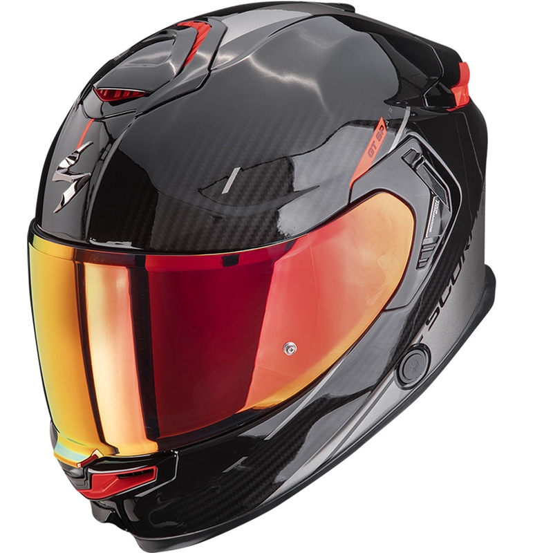 Integrēta moto ķivere Scorpion EXO-GT SP Air Asphalt melns-sudrabots