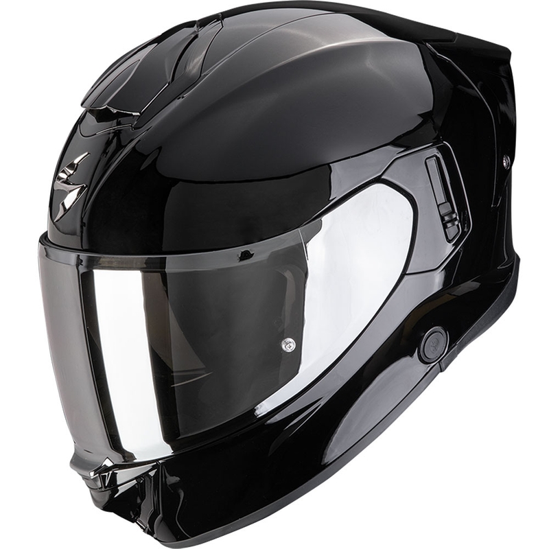 Integrēta motociklu ķivere Scorpion EXO-530 Air Solid melna