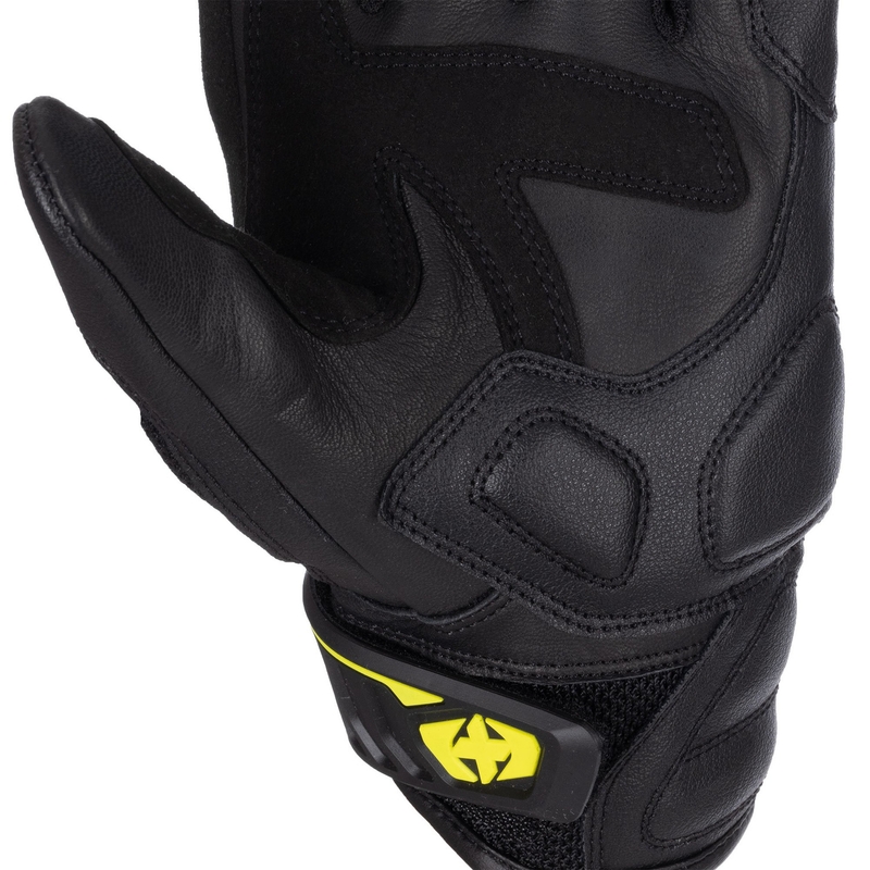 Motocikla cimdi Oxford RP-4S 3.0 melns-balts-dzeltens