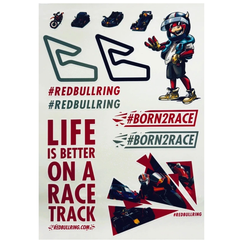 Red Bull Ring uzlīmju komplekts