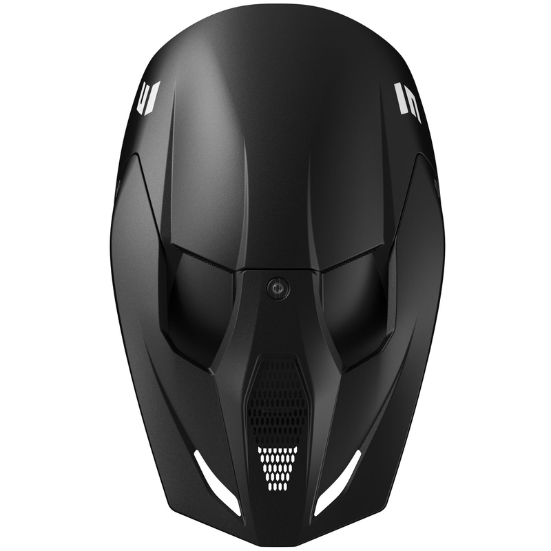 Motokrosa ķivere Shot Furious Solid Matte Black