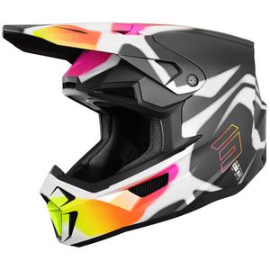 Motokrosa ķivere Shot Lite Devil matēti melna