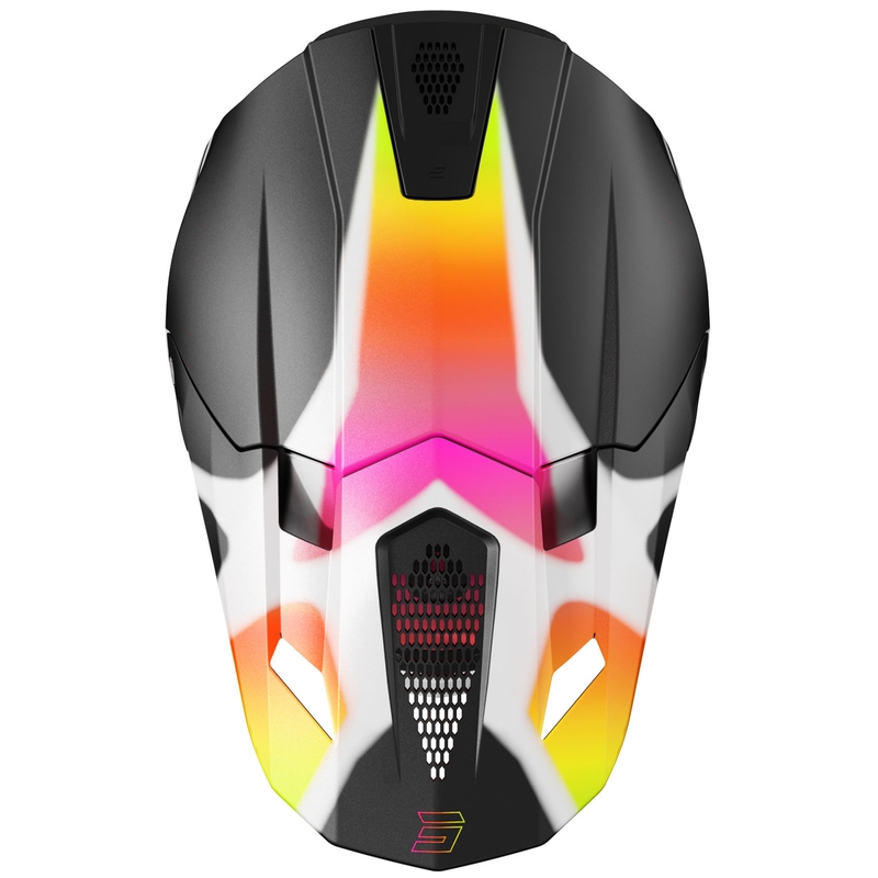 Motokrosa ķivere Shot Lite Devil matēti melna