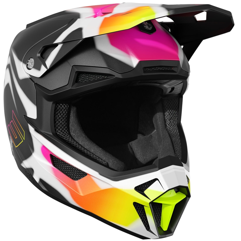 Motokrosa ķivere Shot Lite Devil matēti melna