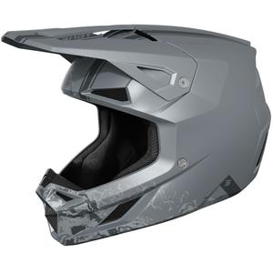 Motokrosa ķivere Shot Speed Battle matēti pelēka