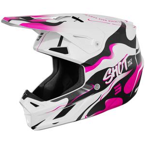 Motokrosa ķivere Shot Speed Beast pearl pink