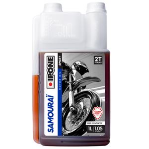 Sintētiskā motoreļļa Ipone Samourai Racing 2T 1 l zemeņu eļļa