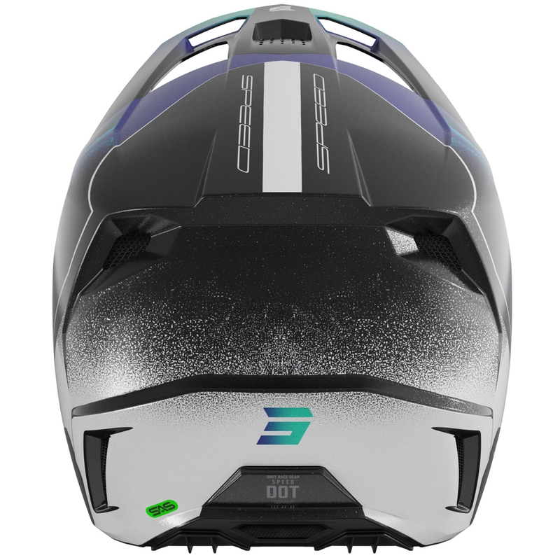 Motokrosa ķivere Shot Speed Olymp pearl blue