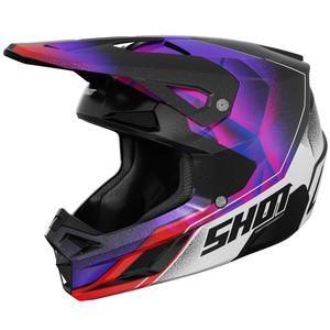 Motokrosa ķivere Shot Speed Olymp pearl purple