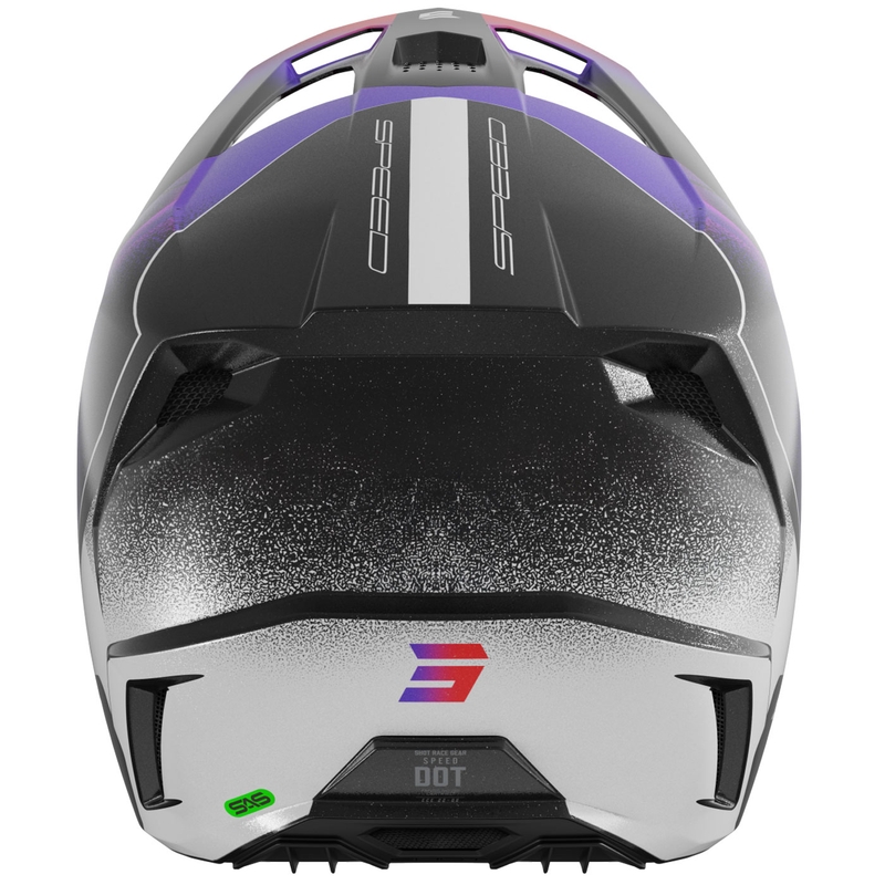 Motokrosa ķivere Shot Speed Olymp pearl purple