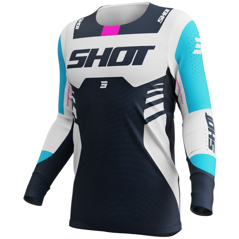 Motokrosa krekliņš Shot Aerolite Sprint zils