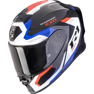 Integrēta moto ķivere Scorpion EXO-R1 EVO II Carbon Air Propel melns-balts-sarkans