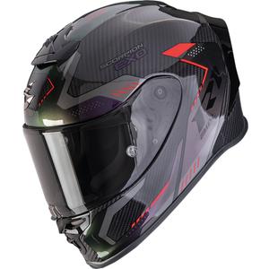 Integrēta moto ķivere Scorpion EXO-R1 EVO II Carbon Air Propel melna hameleons