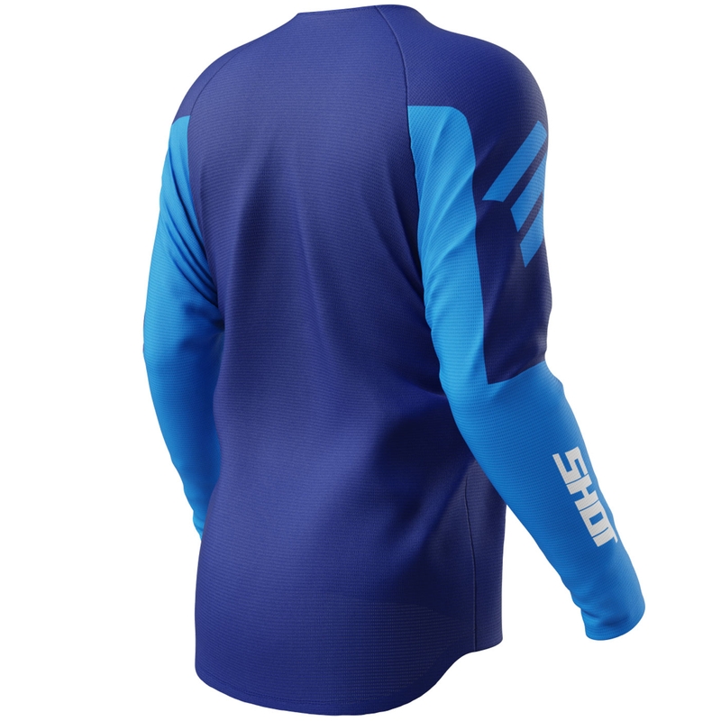 Motokrosa krekliņš Shot Draw Private blue