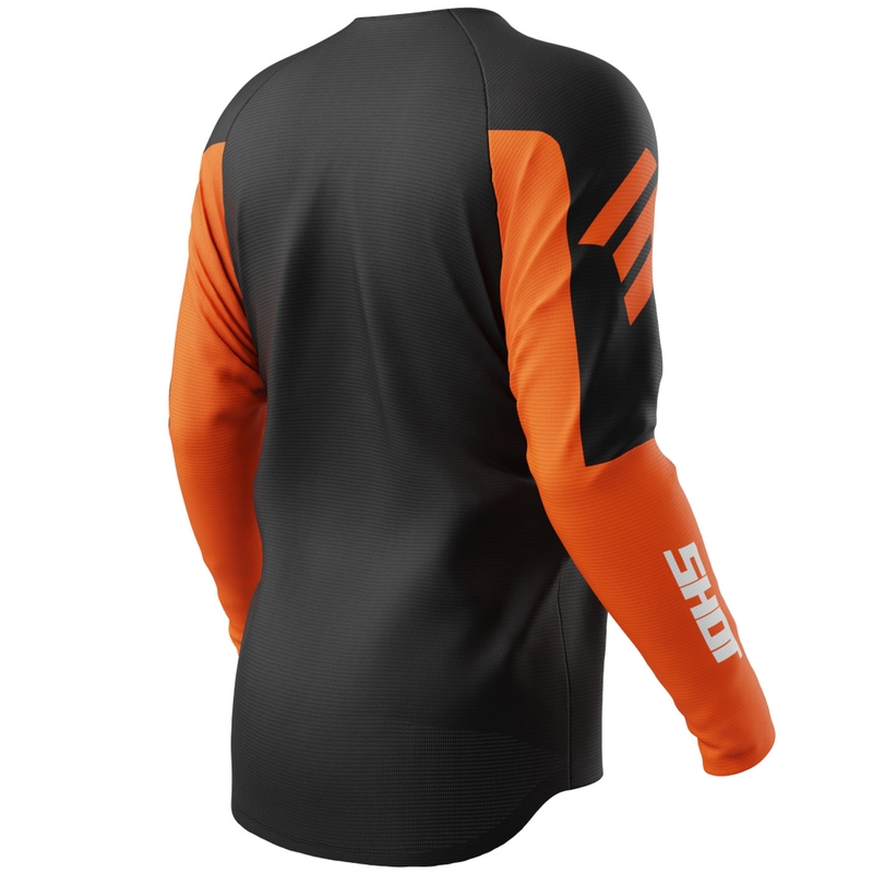 Motokrosa krekliņš Shot Draw Private oranžs