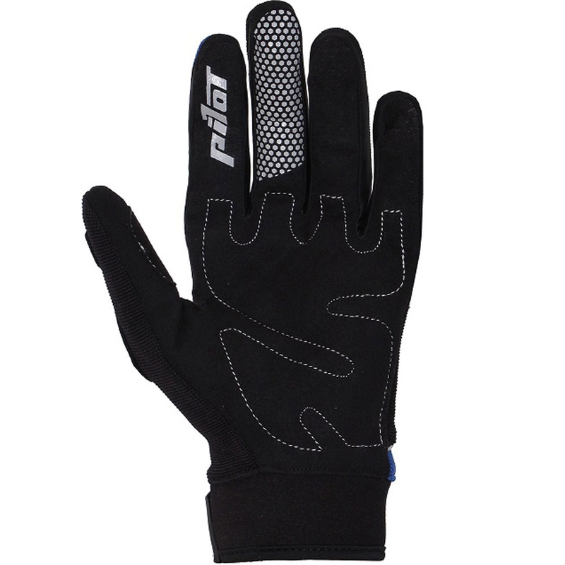 MX motocikla cimdi Pilot melni
