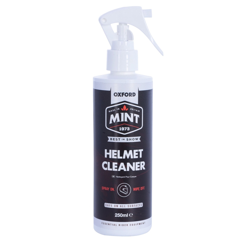Ķiveres un pleksigla tīrīšanas līdzeklis Oxford MINT 250 ml