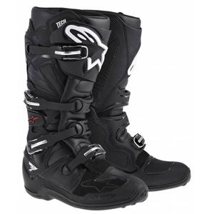 Alpinestars Tech 7 motociklu zābaki melni