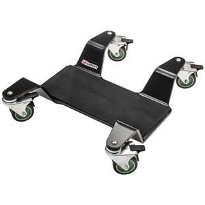 Q-TECH Extra HD mobilā statīva paliktnis melns