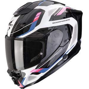 Integrēta motocikla ķivere Scorpion EXO-1500 Air Sleek white-black-pink