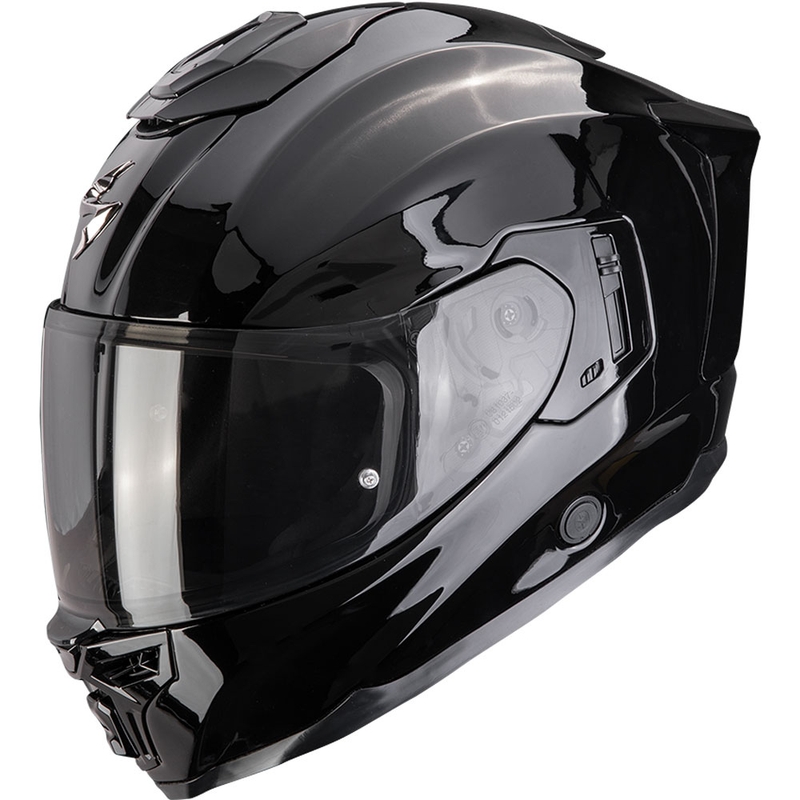 Integrēta motociklu ķivere Scorpion EXO-1500 Air Solid melna