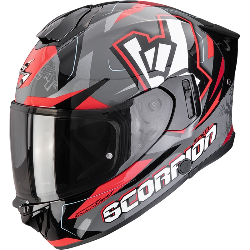Integrēta motociklistu ķivere Scorpion EXO-530 Air Rok pelēka-melna-arkana