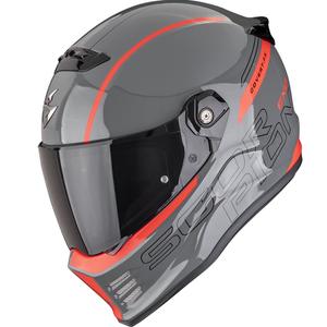 Integrēta motocikla ķivere Scorpion Covert FX Danko pelēk-arkana