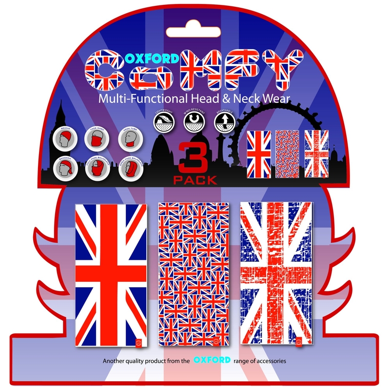 Šátky Oxford Comfy Union Jack