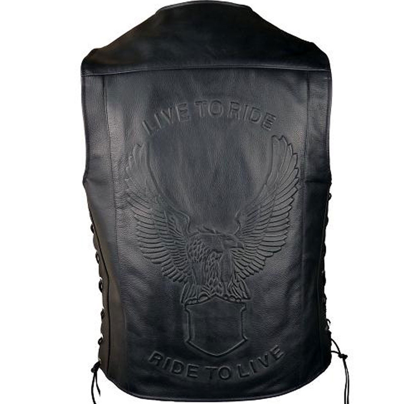 Ādas motocikla veste RSA Eagle
