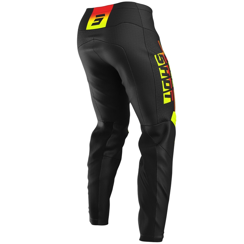 Motokrosa bikses Shot Devo Block fluo yellow