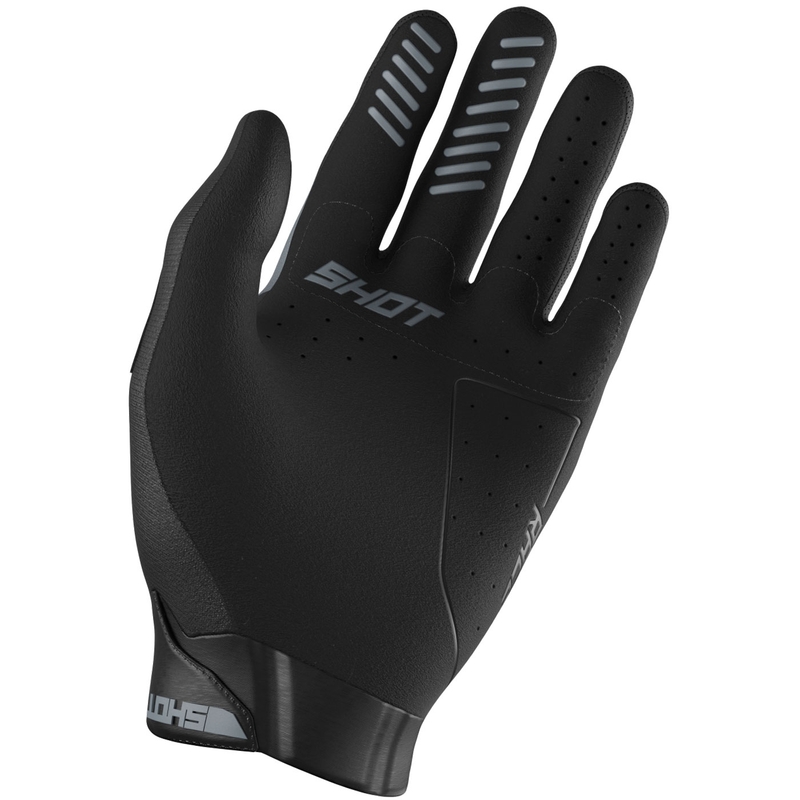 Motokrosa cimdi Shot Race Evo black-grey