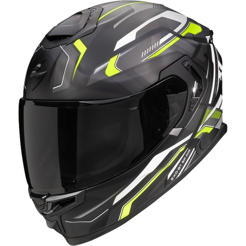 Integrālā moto ķivere Scorpion EXO-GT SP Air Augusta melns-pelēks-fluo dzeltens izpārdošana